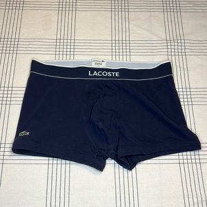 Lacoste Men’s Boxer Briefs Navy Size Large